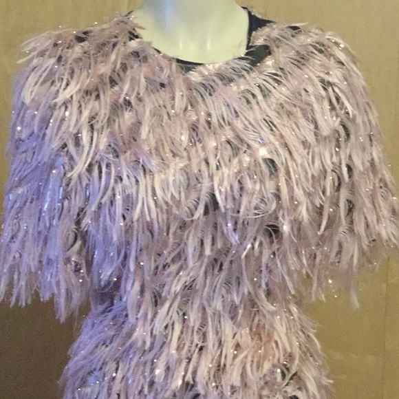 DOLCE & GABBANA Fringed fil coupé organza  dress - Picture 4 of 8